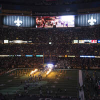   Caesars Superdome LED boards